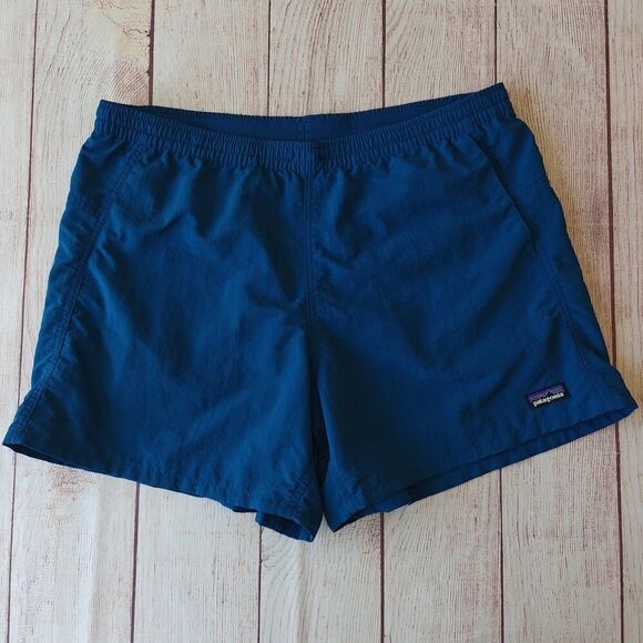 Men's Teal Baggies Shorts - 5" sz M - Picture 1 of 10